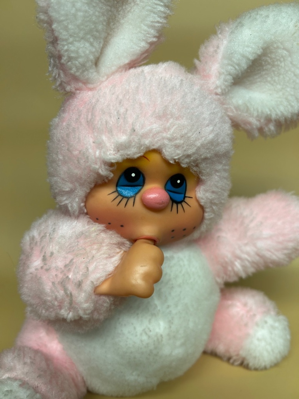 Vintage Atlanta Novelty Gerber Baby Doll Bunny Plush Stuffed Animal 8" VG ! - Picture 3 of 5